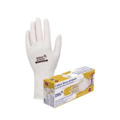 LUVA VOLK LATEX DESCARTAVEL COM PO TAM P 100UND CA15112 - 106107806P