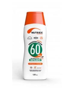 PROTETOR SOLAR NUTRIEX FPS60 COM REPELENTE 120G - 0062802