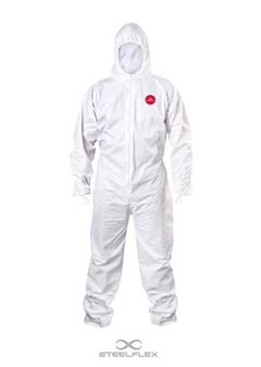 MACACAO STEELFLEX TYVEK BRANCO TAM XG CA39707 - STFVPMC766000