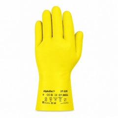 LUVA ANSELL NITRILICA AMARELA 37-320 SEM FORRO TAM 09-G ALPHATEC CA44315