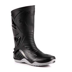 BOTA BRACOL PVC MOTOSAFE PRETO/CINZA N42 COM FORRO CA 34798 - 84BPM600