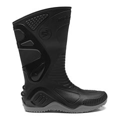 BOTA BRACOL PVC MOTOSAFE PRETO/CINZA N43 COM FORRO CA 34798 - 84BPM600