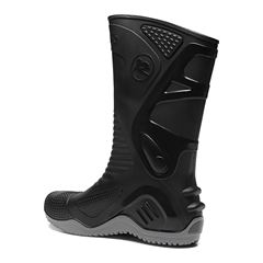 BOTA BRACOL PVC MOTOSAFE PRETO/CINZA N43 COM FORRO CA 34798 - 84BPM600