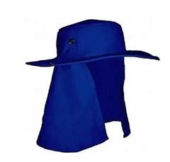 CHAPEU ARABE BRIM TIPO PESCADOR COR AZUL ESCURO
