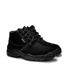 BOTA BRACOL NOBUCK BAF PRETO BICO PVC N37 CA40872 - 4018BAFN4400LL