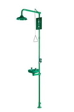 CHUVEIRO LAVA OLHOS SEM PEDAL HAWS-AVLIS CHUVEIRO/BACIA PLASTICO ABS - 40CL001KITABS