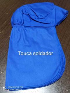 TOUCA DE SOLDADOR SERVICESEG BRIM AZUL