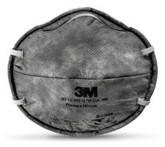 RESPIRADOR 3M 8713 CONCHA PFF1 SEM VALVULA CARVAO ATIVADO CA448 - HB004119085