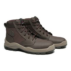 BOTA BRACOL NOBUCK HORIZON OLIMPO MCAM MARROM BICO PVC N35 CA47824 - 4053MCAM4460LH