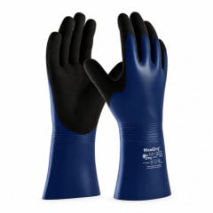 LUVA DANNY MAXIDRY PLUS NYLON AZUL TAM M CA28011 - DA35530