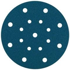 DISCO DE LIXA HOOKIT TYROLIT 6   17FUROS GRAO 150 VELCRO PREMIUM - 34036501