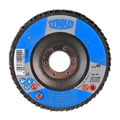 DISCO FLAP TYROLIT 7  X7/8 GRAO 040 BASIC - 34318398
