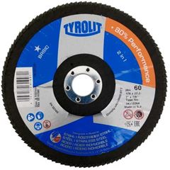 DISCO FLAP TYROLIT 7  X7/8 GRAO 060 BASIC - 34318400