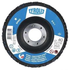 DISCO FLAP TYROLIT 7  X7/8 GRAO 120 BASIC - 34318534