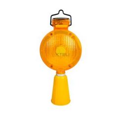 SINALIZADOR SOLAR KTELI CONELAMP 06 LEDS ENCAIXE CONES USO NOTURNO