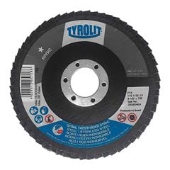 DISCO FLAP TYROLIT 4.1/2  X7/8   115MM GRAO 040 BASIC A40SB - 34580492