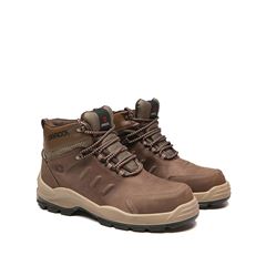 BOTA BRACOL NOBUCK HORIZON DACAR MBDG MARROM BICO PVC N45 CA40872 - 4053MBDG4460LH