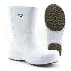 BOTA SOFT WORKS EVA CANO LONGO BRANCA BICO COMPOSITE N38 CA39347 - BB86