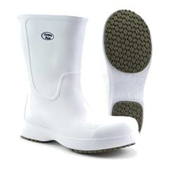 BOTA SOFT WORKS EVA CANO LONGO BRANCA BICO COMPOSITE N40 CA39347 - BB86