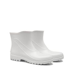 BOTA BRACOL PVC CANO EXTRA CURTO BRANCA SEM FORRO N46 CA37456 - 82BPE600SF