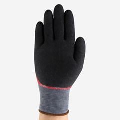 LUVA ANSELL EDGE 48-919 TAM 07-P PRETO/VERMELHO CA43203