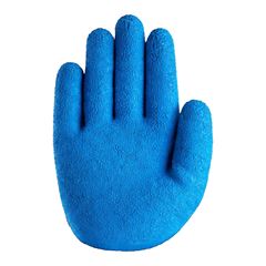 LUVA ANSELL EDGE 48-305 GRIP TAM 07-P AZUL/PRETA CA31924