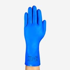 LUVA ANSELL NITRILICA AZUL 37-310 SEM FORRO TAM 07-P ALPHATEC CA42997
