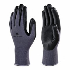 LUVA DELTAPLUS NITRILO CINZA/PRETO TAM M CA34858 - VE722