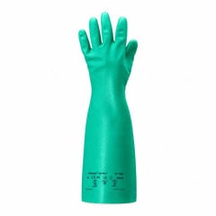LUVA ANSELL NITRILICA VERDE 46CM 37-185 SEM FORRO TAM 10-XG ALPHATEC CA12598
