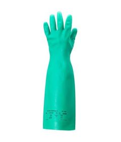 LUVA ANSELL NITRILICA VERDE 46CM 37-185 SEM FORRO TAM 07-P ALPHATEC CA12598