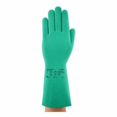 LUVA ANSELL NITRILICA VERDE 37-200 SEM FORRO TAM 09-G ALPHATEC CA34223