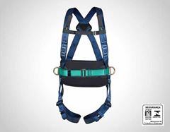 CINTO HERCULES 03 PONTOS CONEXAO AZUL FAIXA LOMBAR CA36644 - HL01202CAST