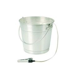 BALDE DE ALUMINIO PLASTCOR GRANDE 12 LITROS COM CORDOALHA - 70000030