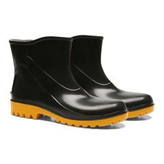 BOTA BRACOL PVC CANO EXTRA CURTO PRETO SEM FORRO N34 CA37456 - 82BPE600SF