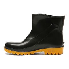 BOTA BRACOL PVC CANO EXTRA CURTO PRETO SEM FORRO N35 CA37456 - 82BPE600SF