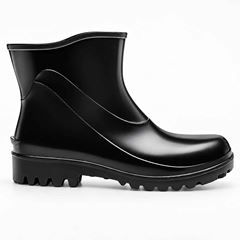 BOTA BRACOL PVC CANO EXTRA CURTO PRETO SEM FORRO N41 CA37456 - 82BPE600SF
