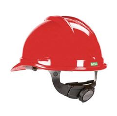 CAPACETE MSA VGARD ABA FRONTAL VERMELHO CA498 - 311313