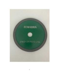 REBOLO FEMABRA BANDA LARGA 150X10X3X20 C75 4A2 D126