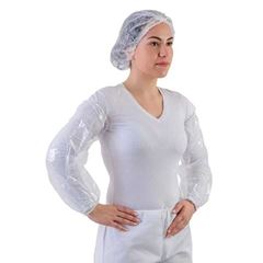 MANGOTE PREVEMAX POLIETILENO TRANSPARENTE 53CM 100UND COM ELASTICO - PRMAN00055