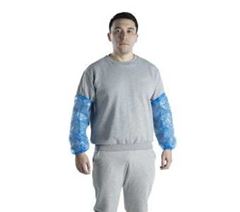 MANGOTE BRASMO POLIETILENO AZUL 50CM 100UND COM ELASTICO CA30569 - PA01970