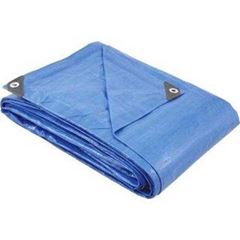 LONA POLIETILENO VONDER 2MTX2MT AZUL 100 MICRAS COM ILHOES - 6158022000