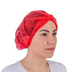 TOUCA PREVEMAX SANFONADA 20GR VERMELHO 100UND 48CM - RDES00128