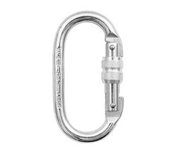 MOSQUETAO OVAL MG CINTO 25KN TRAVA ROSQUEADA - MULT5200