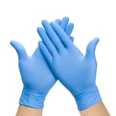 LUVA MEDIX NITRILICA USO GERAL AZUL SEM PO TAM M 100UND CA44528