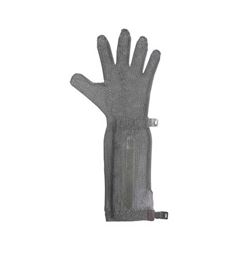 LUVA QUALIFLEX MALHA ACO CANO LONGO 20CM TAM P CA51842