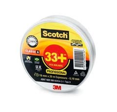 FITA ISOLANTE 3M SCOTH 33+ ANTICHAMA 19MMX20MT - HB004482483
