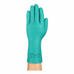 LUVA ANSELL NITRILICA VERDE 37-300 SEM FORRO TAM 07-P ALPHATEC CA44299