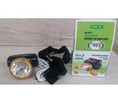 LANTERNA DE CABECA RECARREGAVEL IDEA ID-7890L 01LED 3W