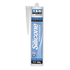 SILICONE ACETICO TRANSPARENTE TEKBOND BISNAGA 280GR - 22034002000