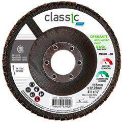 DISCO FLAP NORTON 4.1/2  X7/8   115MM GRAO 060 CLASSIC - 78072707798